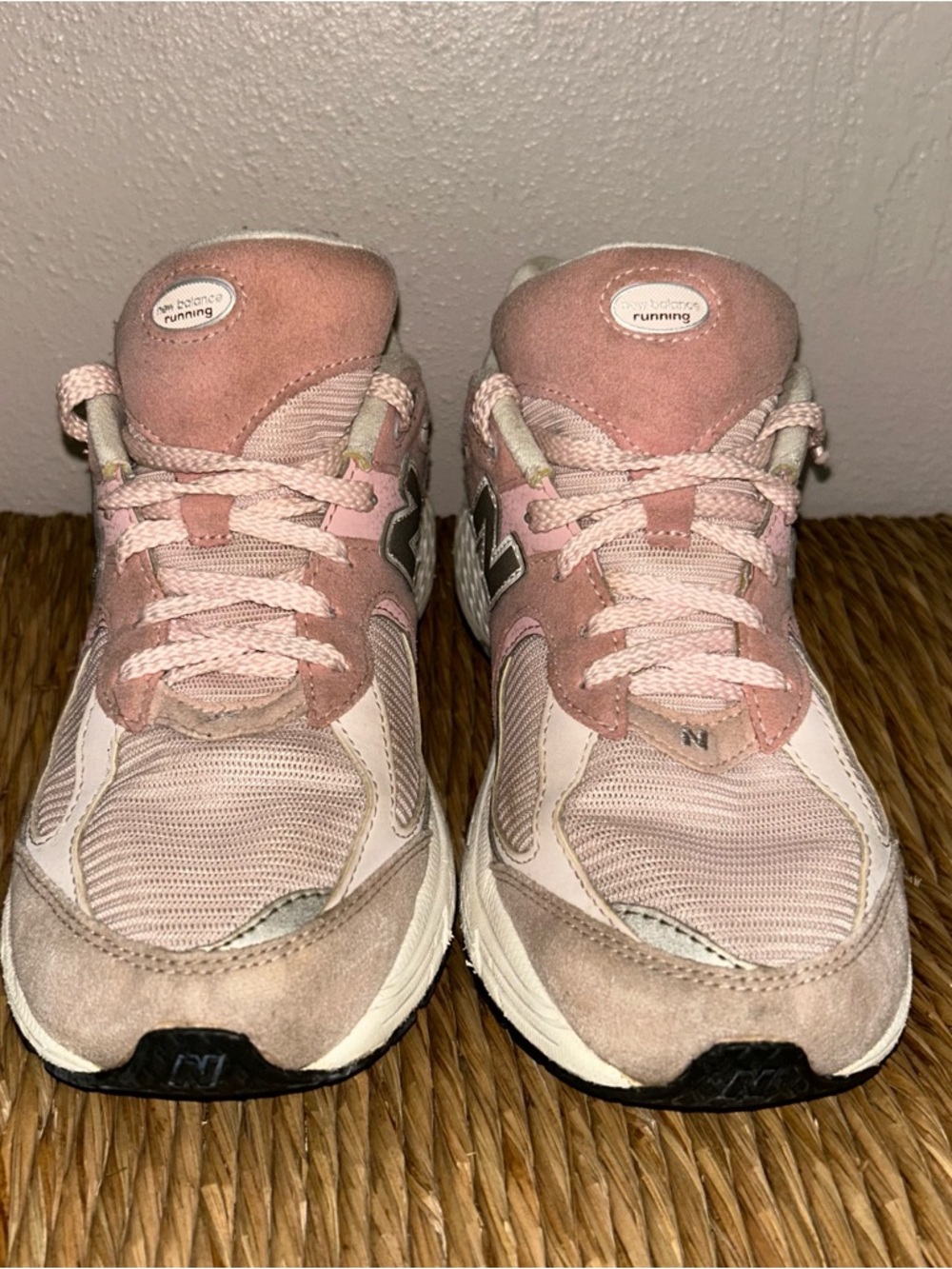 New Balance Pink and Silver Women's 2002R Sneakers - Picture 3 of 8